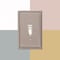Amerelle Wall Plate, Number of Gangs: 1 Cast Metal, Brushed Nickel Finish, Gray 77TBN - alternate 3